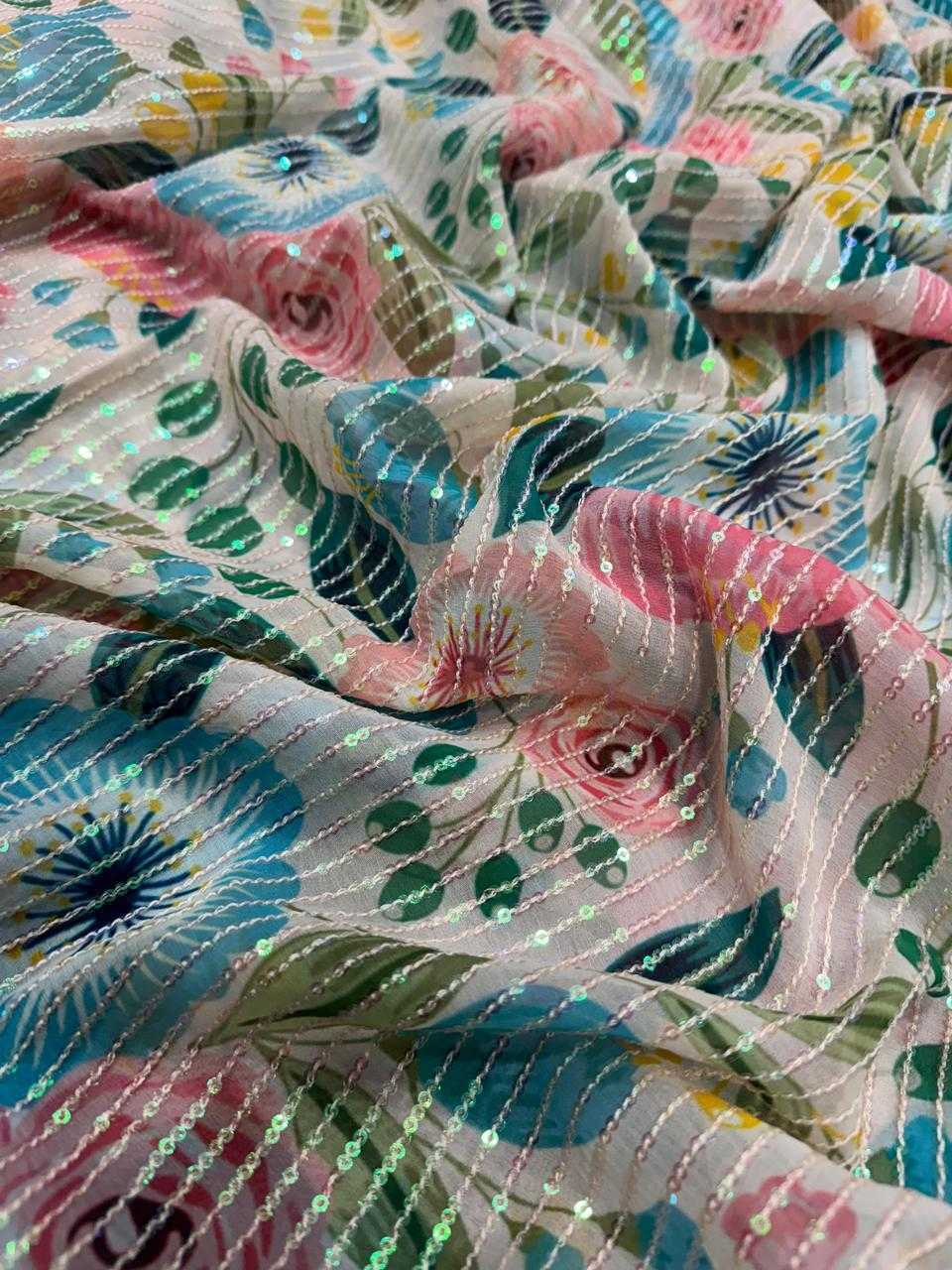 Georgette Printed Saree