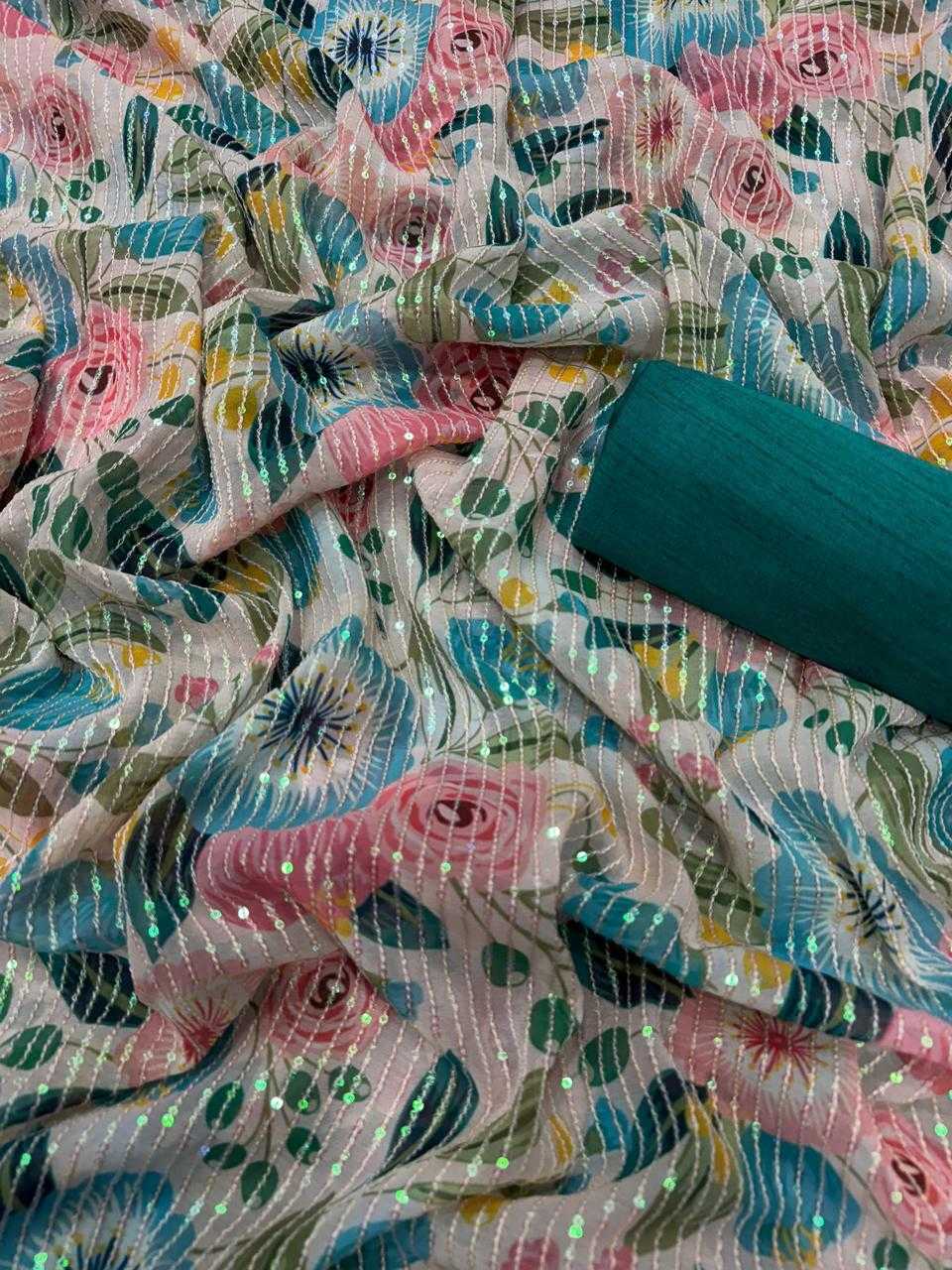 Georgette Printed Saree
