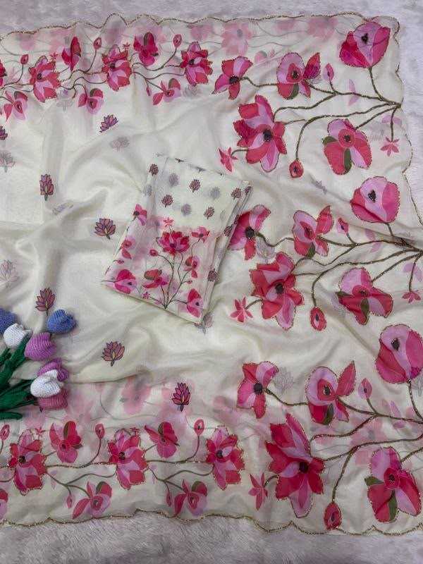 Georgette Fancy Saree