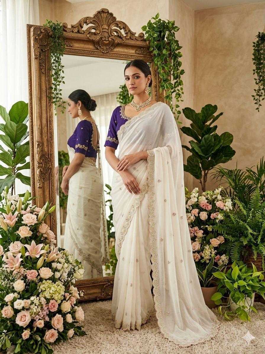 Georgette Saree