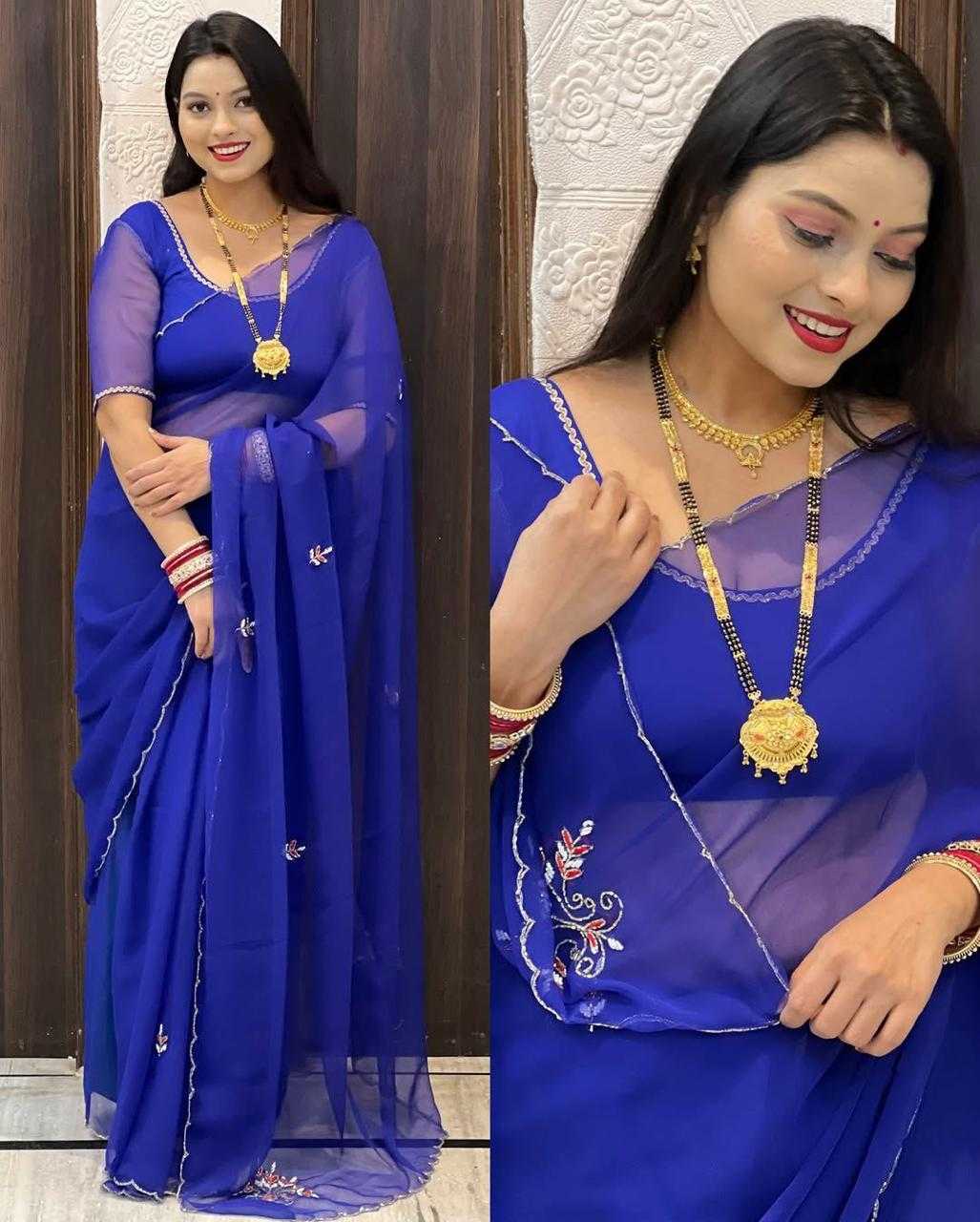 Chiffon Georgette Saree