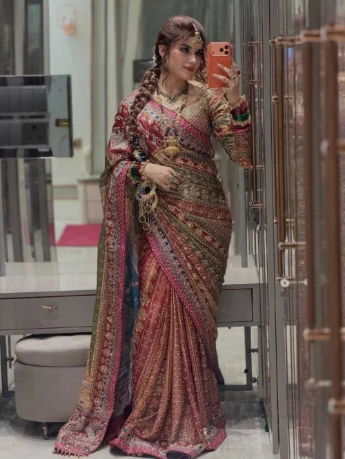 Japan Sartin Designer Saree JT-150507