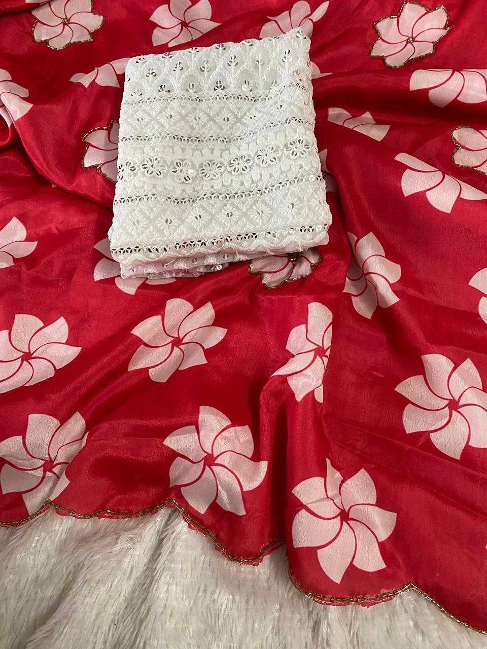 Printed Silk Saree