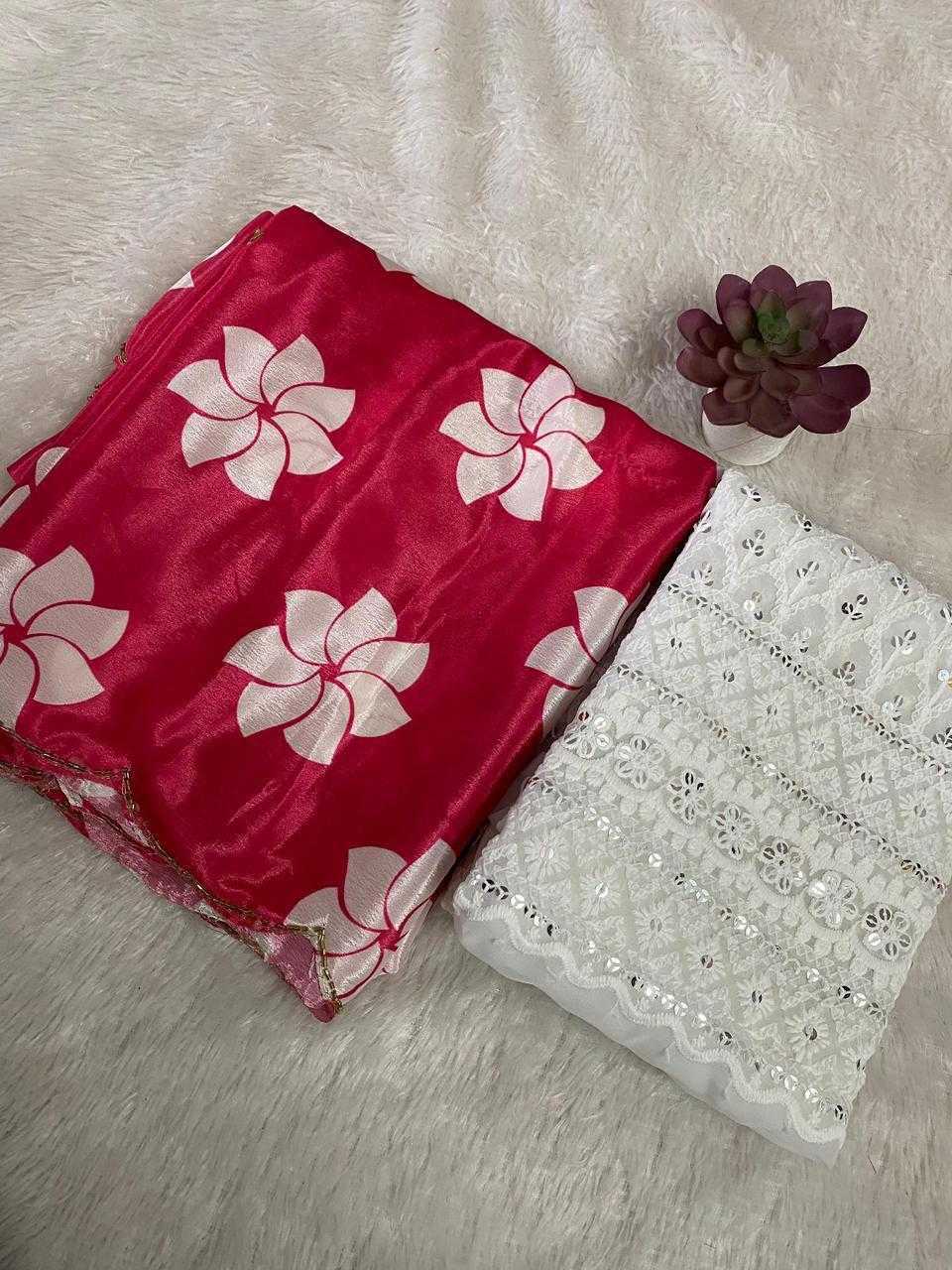 Printed Silk Saree