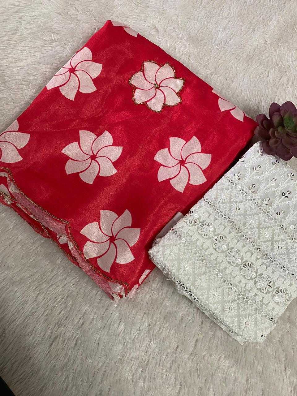 Printed Silk Saree