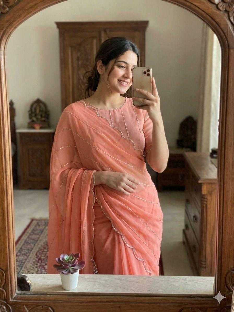 Georgette Saree