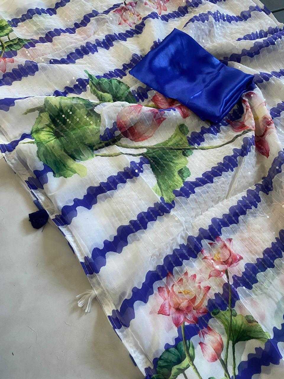 Mium Georgette Printed Saree