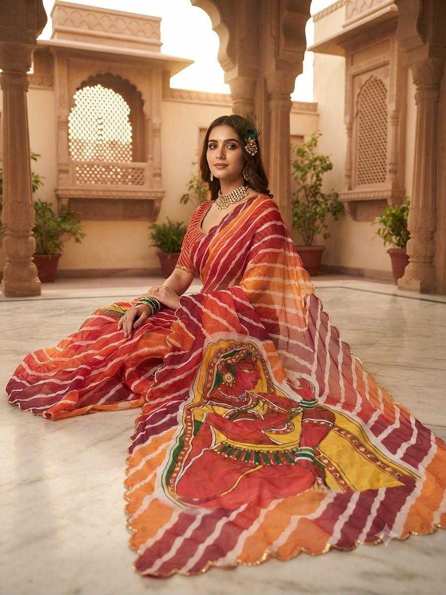Mose Soft Silk Designer Saree