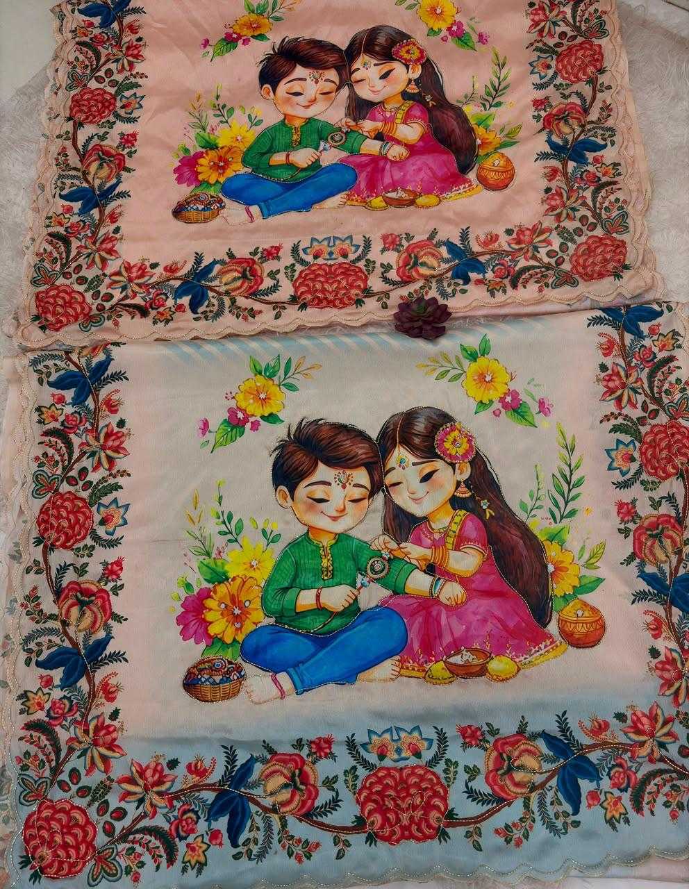 Printed Silk Saree