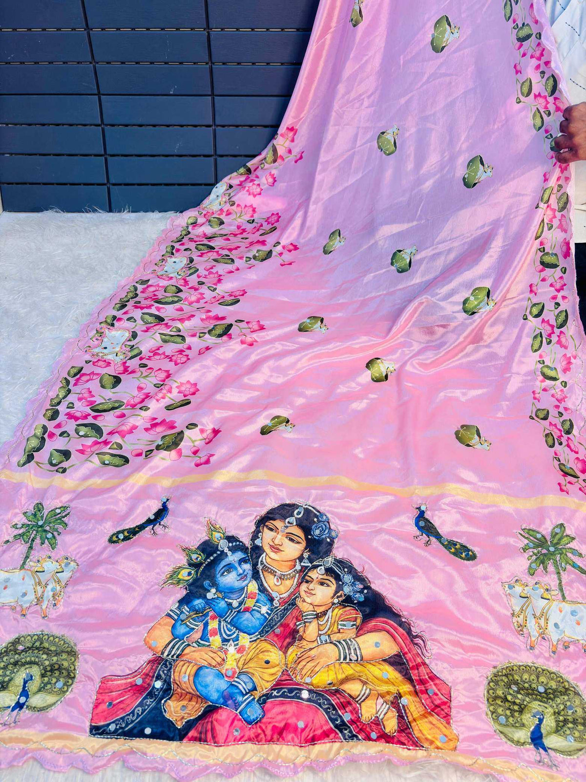Nirvisha Soft Silk Saree