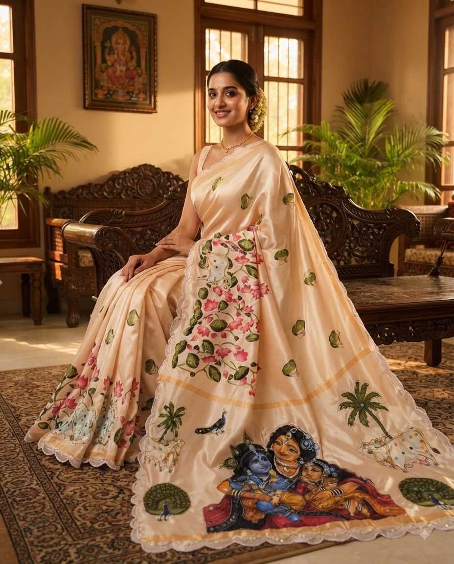 Nirvisha Soft Silk Saree