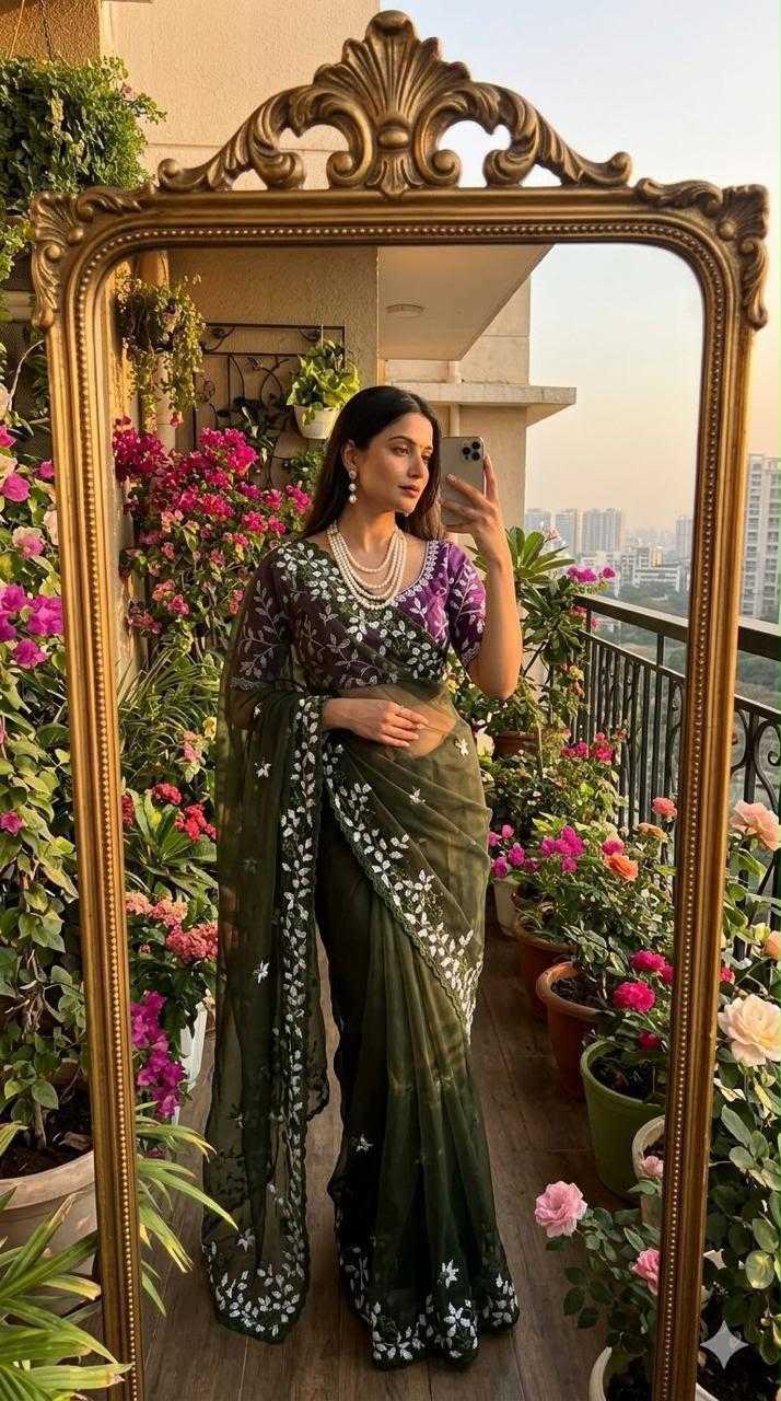 Only Georgette Saree