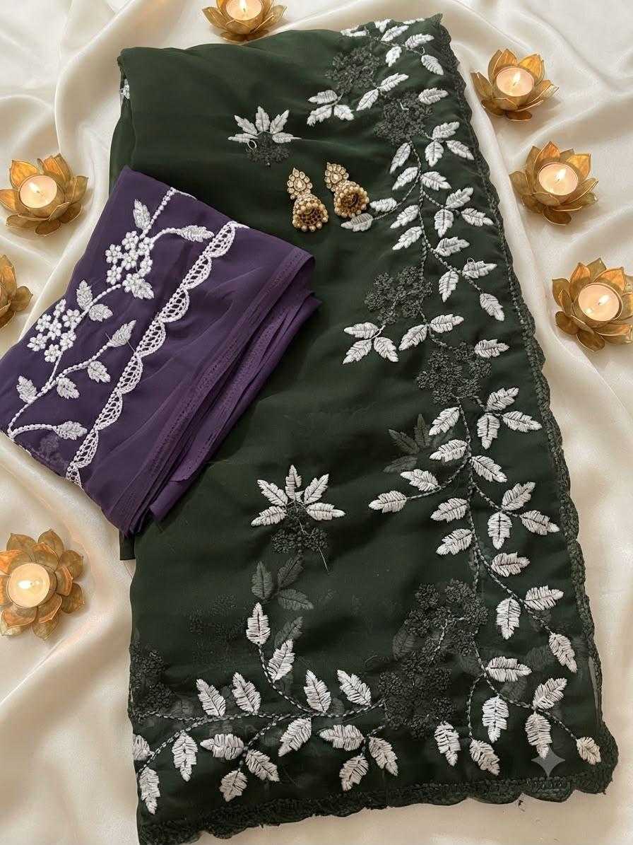 Only Georgette Saree