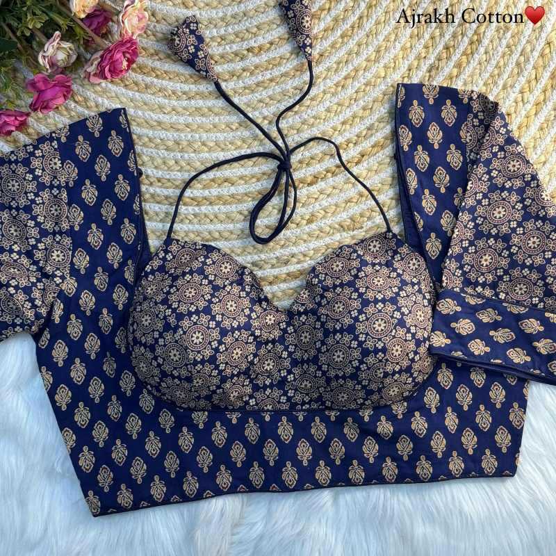 Pure Cotton Printed Blouse