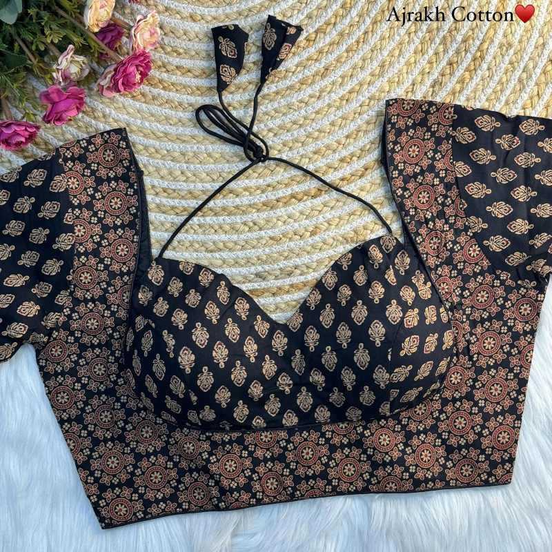 Pure Cotton Printed Blouse