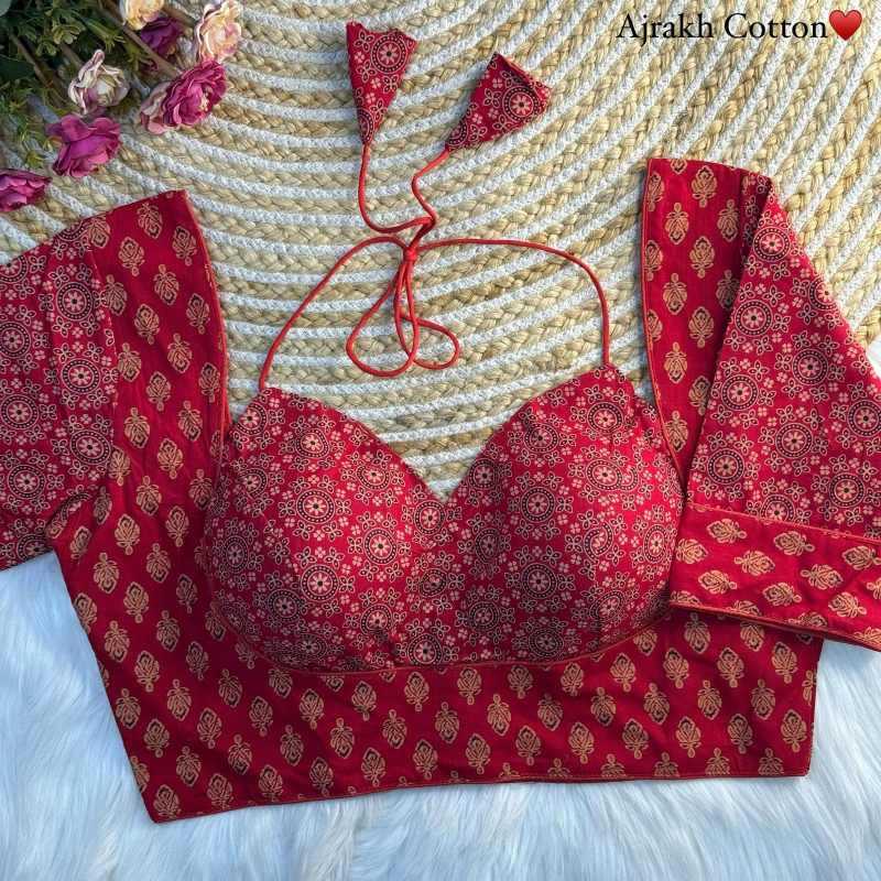 Pure Cotton Printed Blouse
