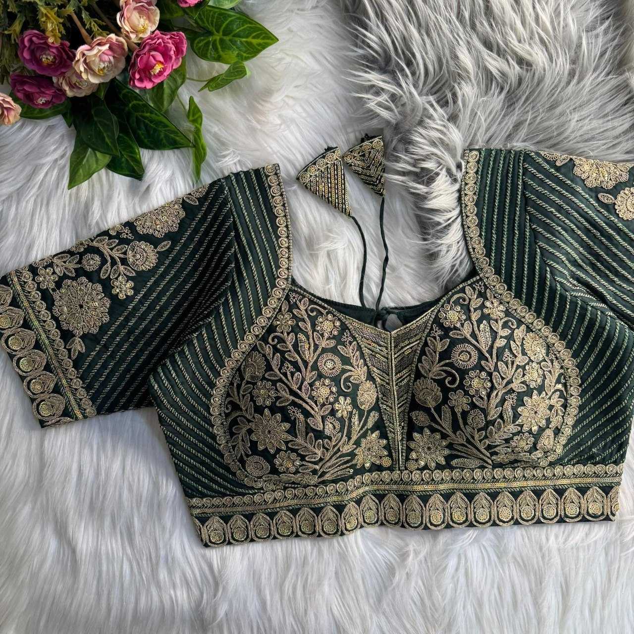 Silk V-neck Blouse