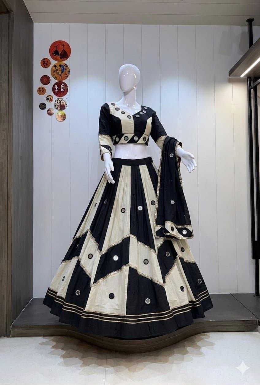 Advika Soft Cotton Designer Lehenga