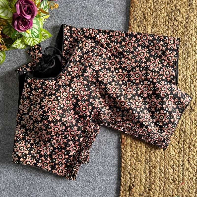 Akshara Cotton Printed Blouse