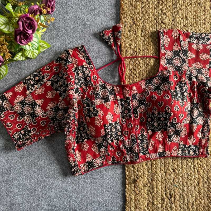 Akshara Cotton Printed Blouse