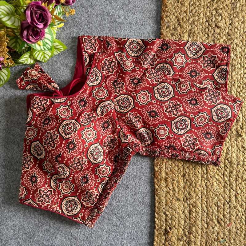 Akshara Cotton Printed Blouse