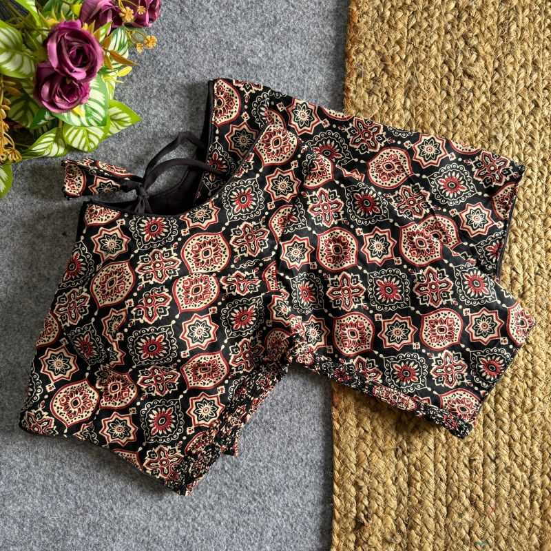 Akshara Cotton Printed Blouse