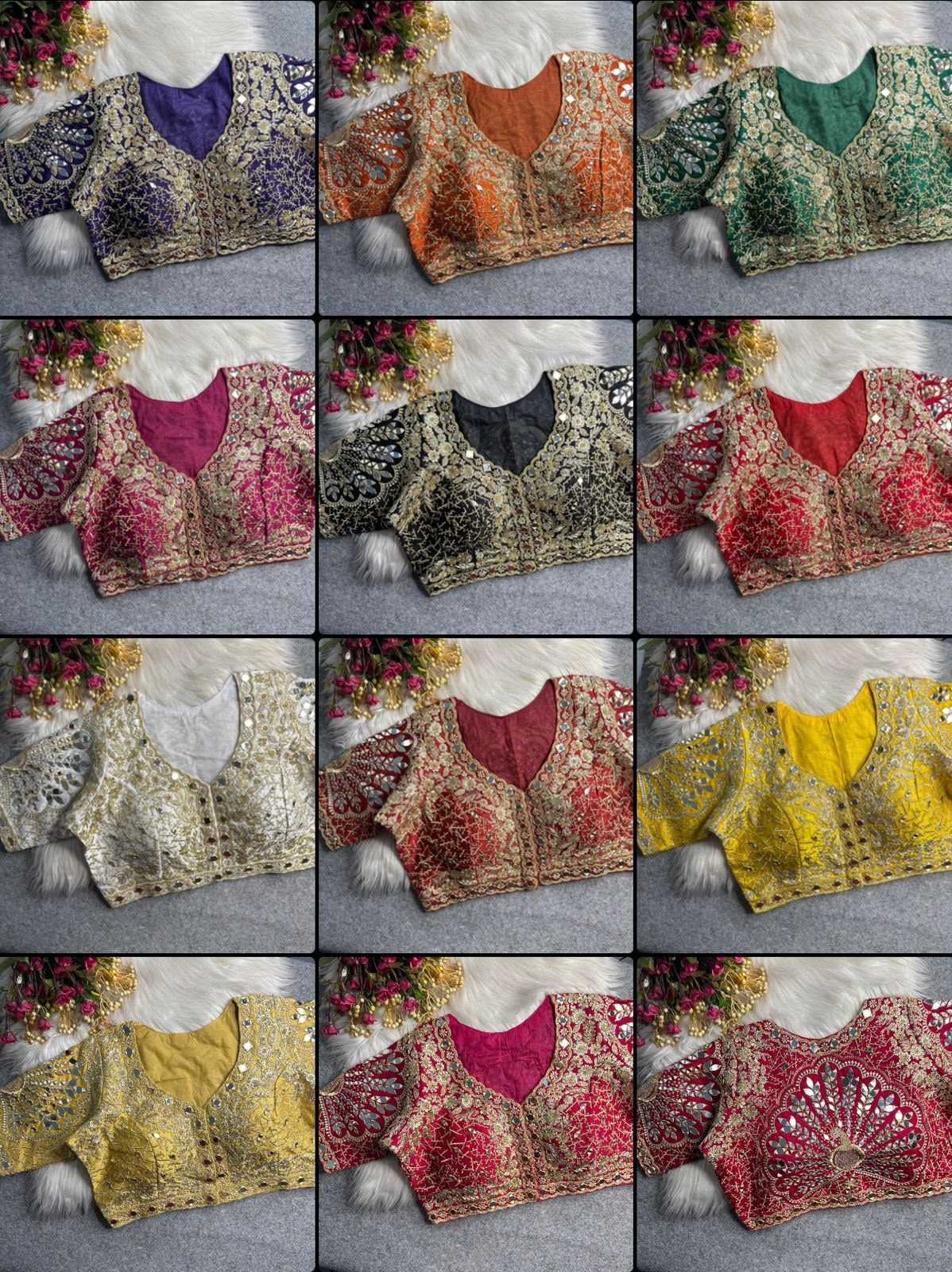 Ananya Italian Silk Designer Blouse