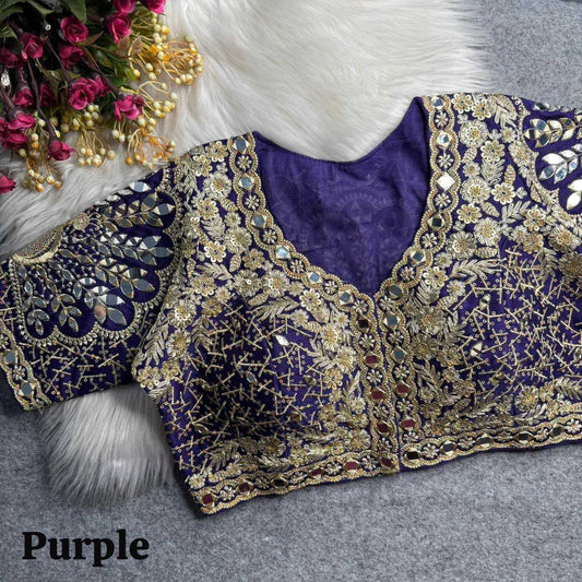 Ananya Italian Silk Designer Blouse