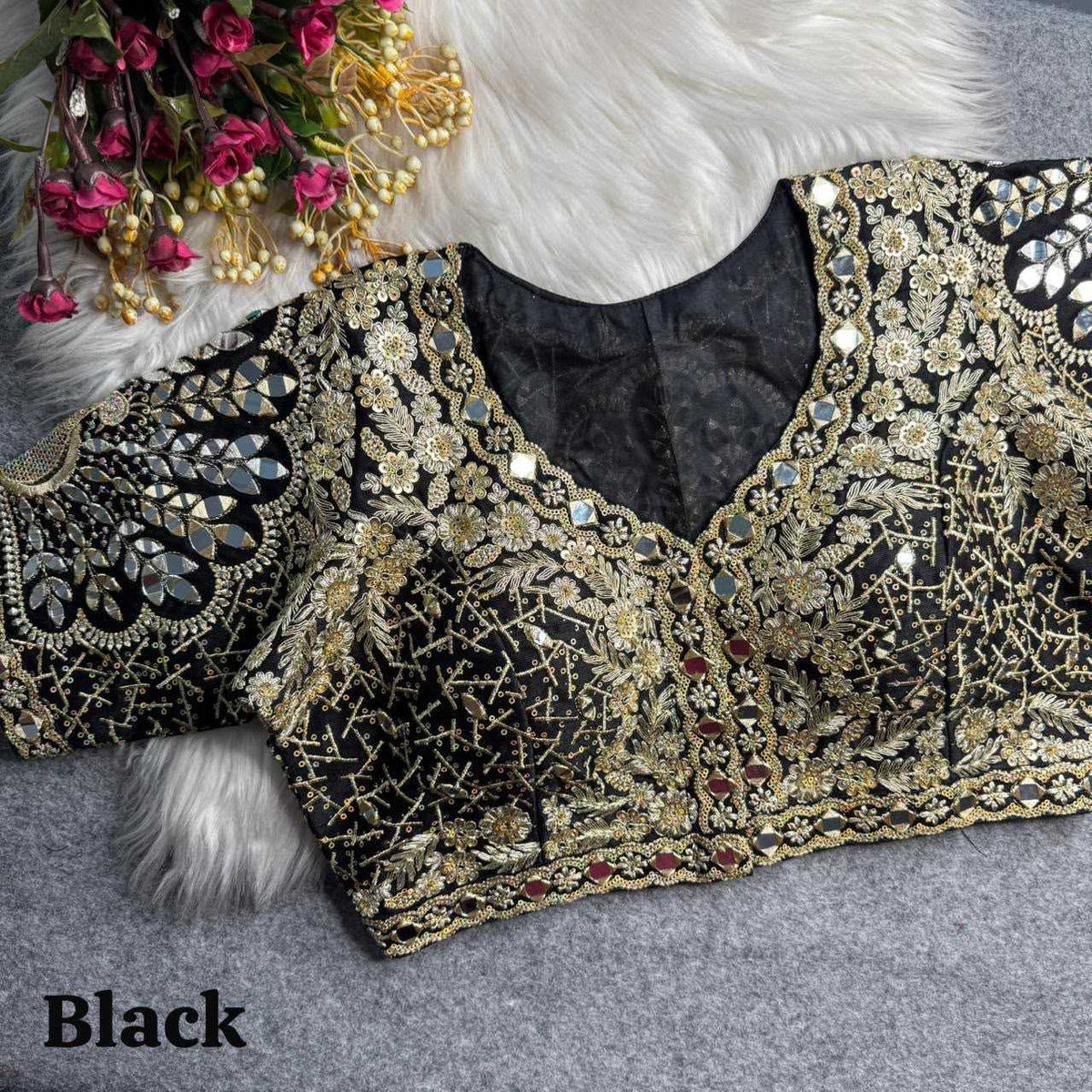 Ananya Italian Silk Designer Blouse