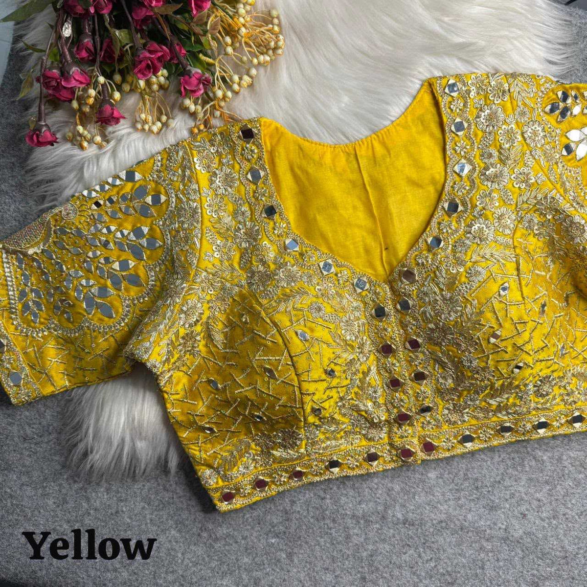 Ananya Italian Silk Designer Blouse