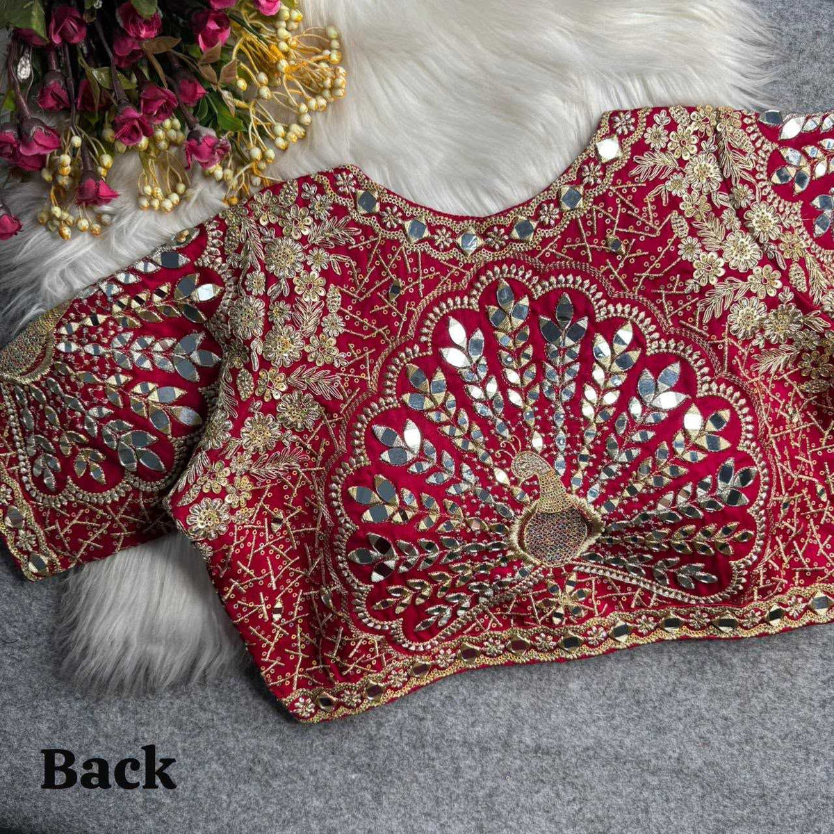 Ananya Italian Silk Designer Blouse