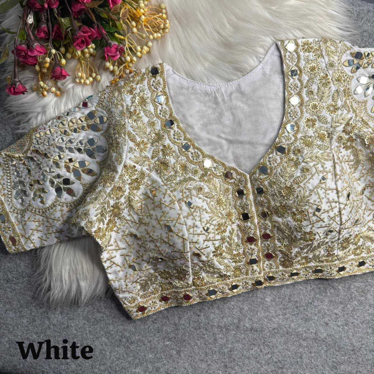 Ananya Italian Silk Designer Blouse
