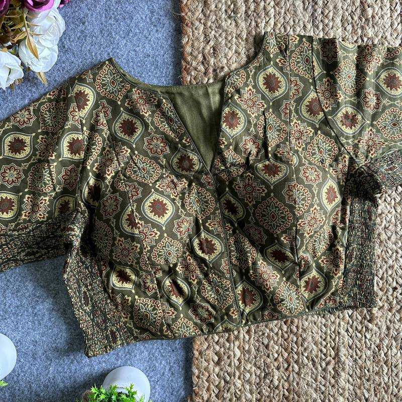 Ananya Pure Cotton Printed Blouse