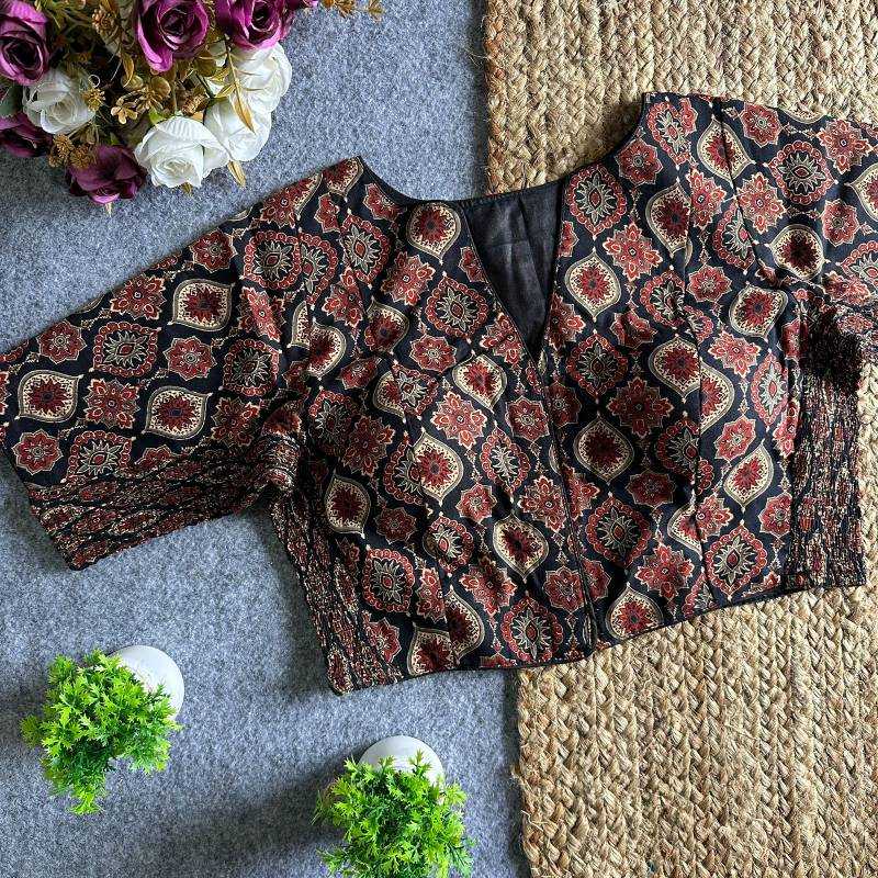 Ananya Pure Cotton Printed Blouse