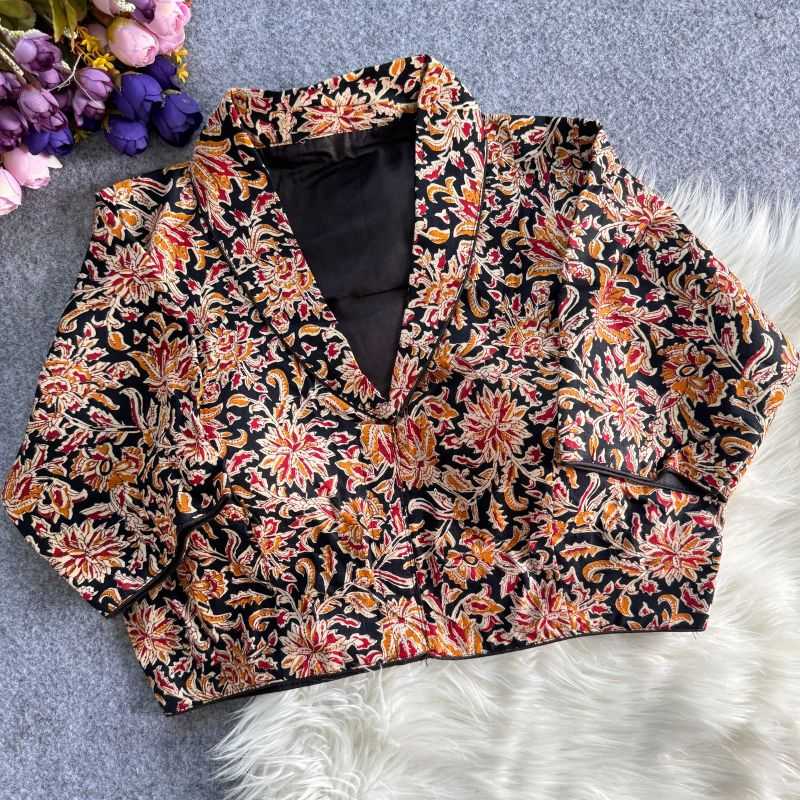 Anaya Cotton Printed Blouse