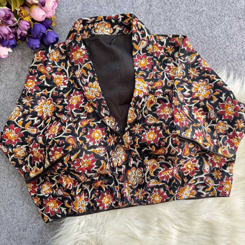 Anaya Cotton Printed Blouse