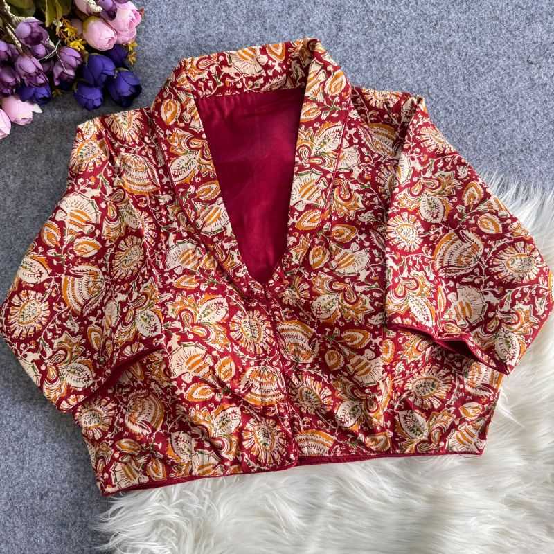 Anaya Cotton Printed Blouse