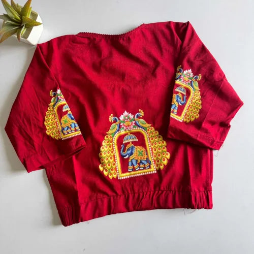 Asmi Pure Cotton Designer Blouse
