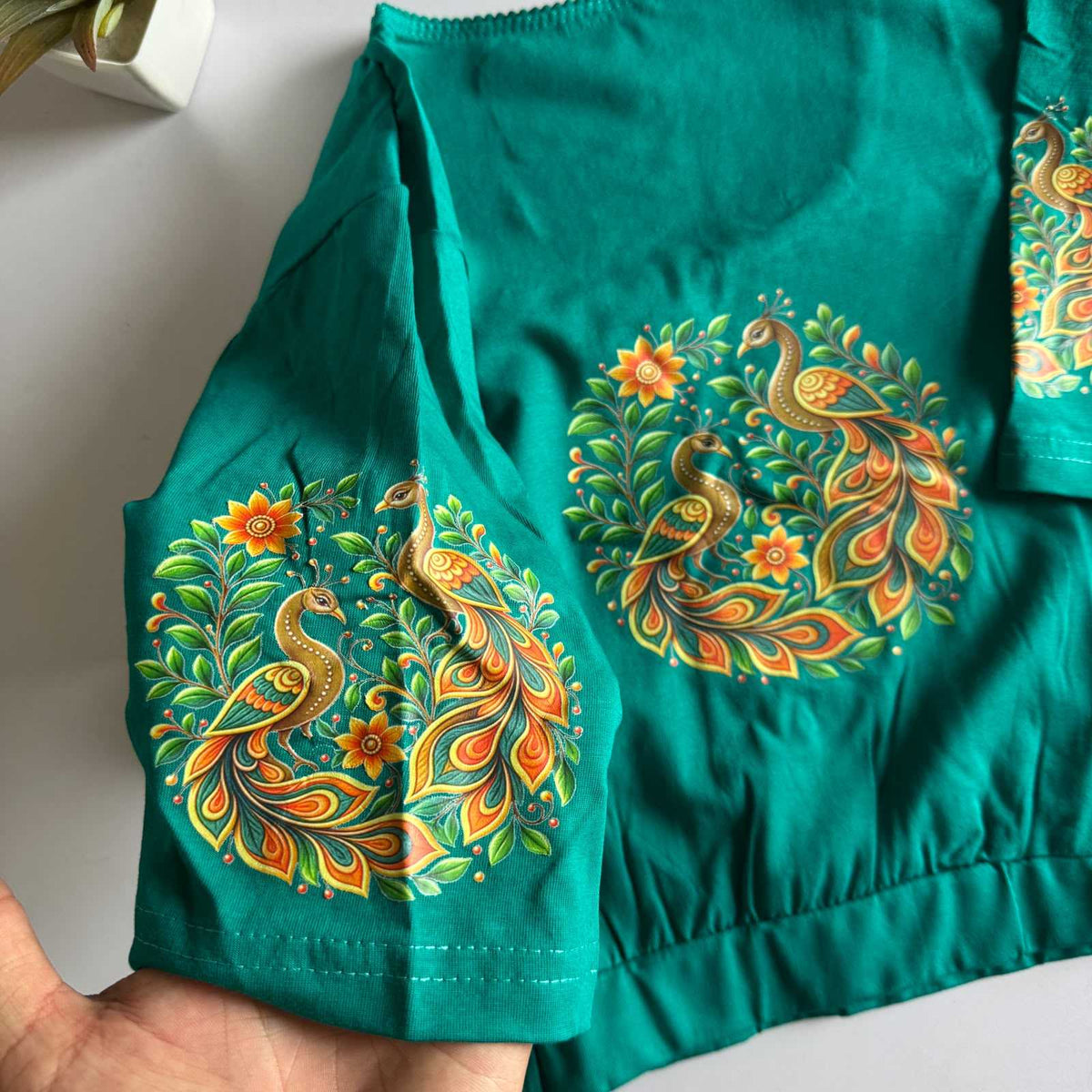 Asmi Pure Cotton Designer Blouse
