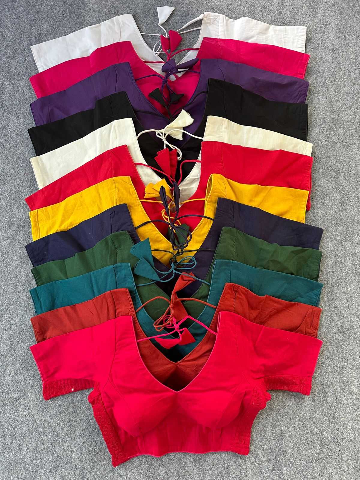 Silk Cotton Party Wear Blouse