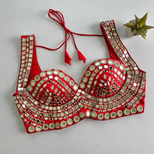 Diya Soft Silk Designer Blouse