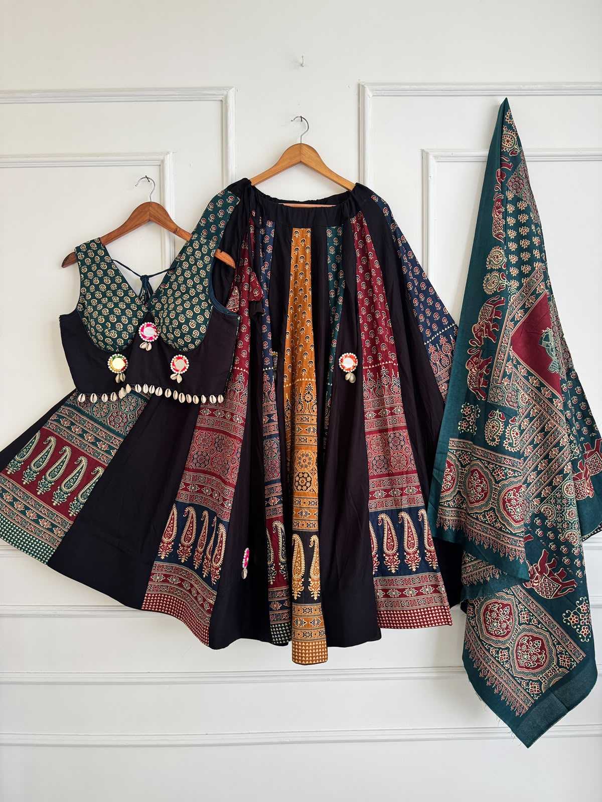 Harini Khadi Cotton Designer Lehenga