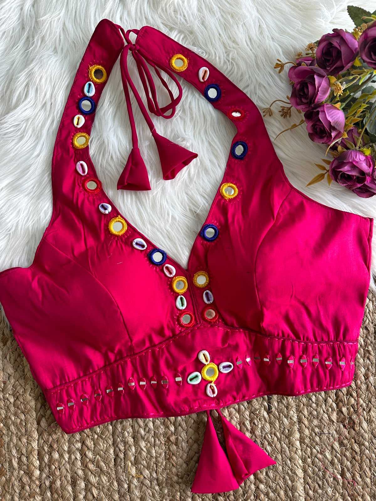 Heavy Roman Silk Sleeveless Blouse