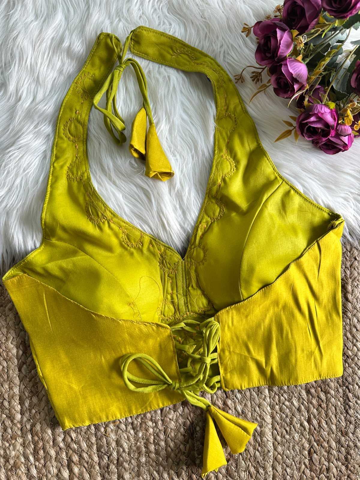 Heavy Roman Silk Sleeveless Blouse