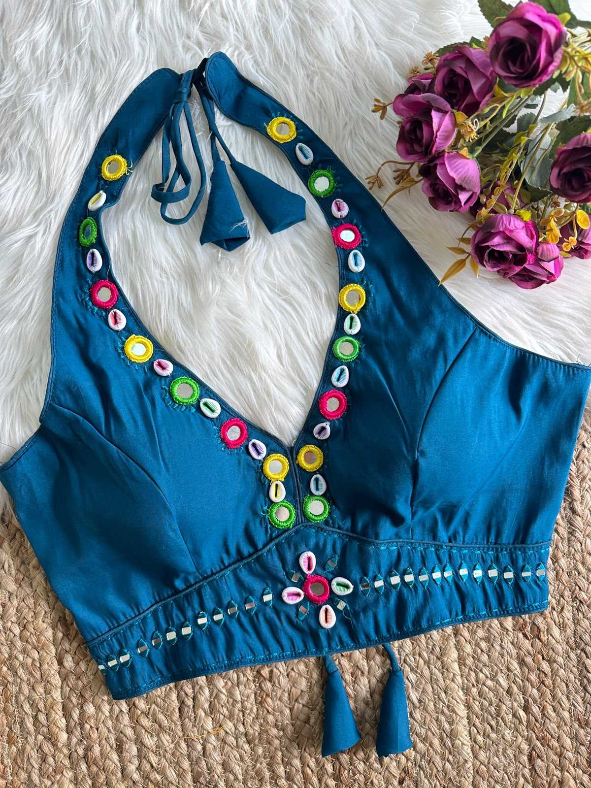 Heavy Roman Silk Sleeveless Blouse