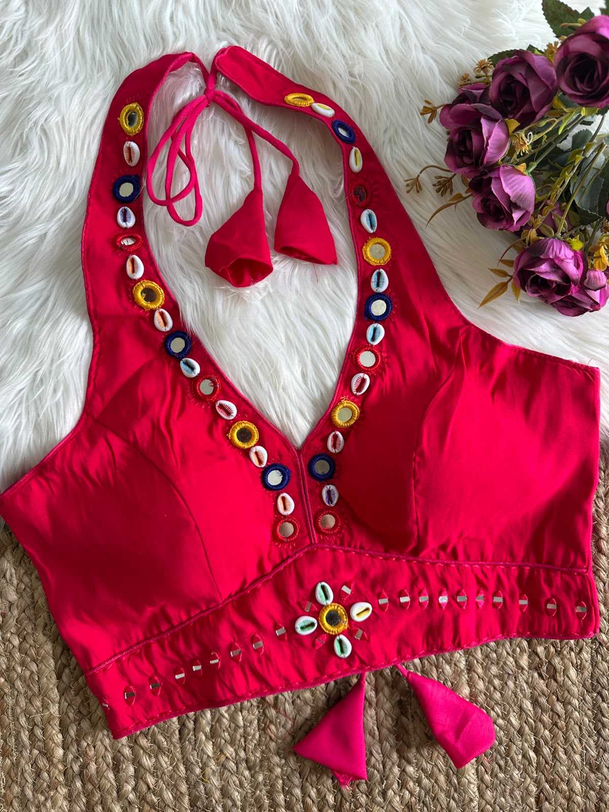 Heavy Roman Silk Sleeveless Blouse