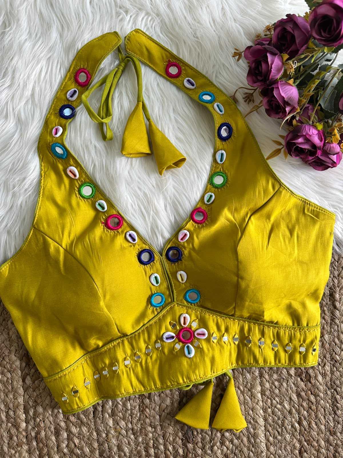 Heavy Roman Silk Sleeveless Blouse