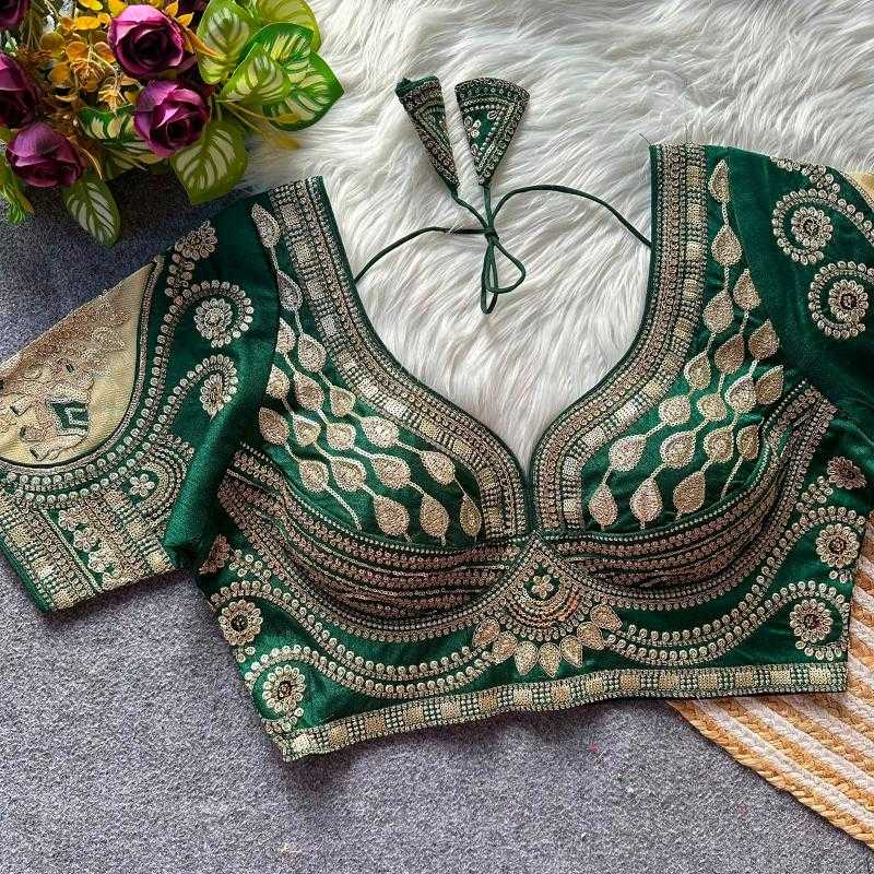 Kashvi Italian Silk Designer Blouse
