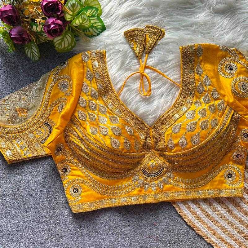 Kashvi Italian Silk Designer Blouse
