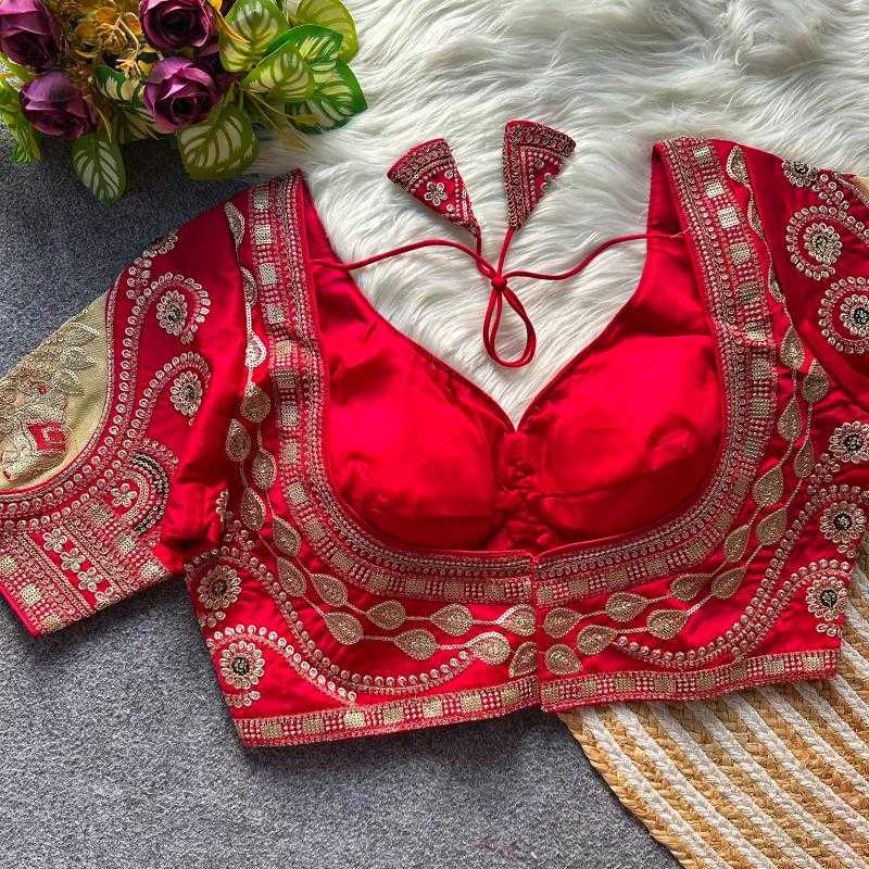 Kashvi Italian Silk Designer Blouse